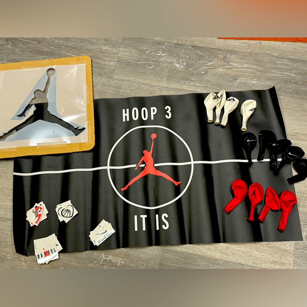 Michael Jordan Birthday Party Decor - 3rd birthday